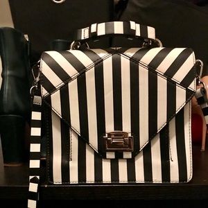 Zara Striped Box Bag